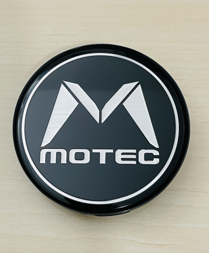 Motec Center Caps black - new Logo