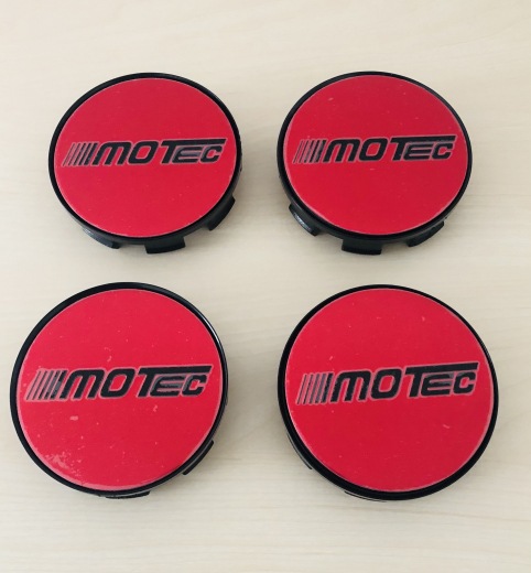 Motec Center Caps red